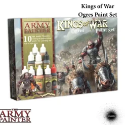 Tabletop Miniatures-The Army Painter Warpaints: Kings of War Ogres Paint Set - 10 Warpaints - Your Source for Gaming Essentials