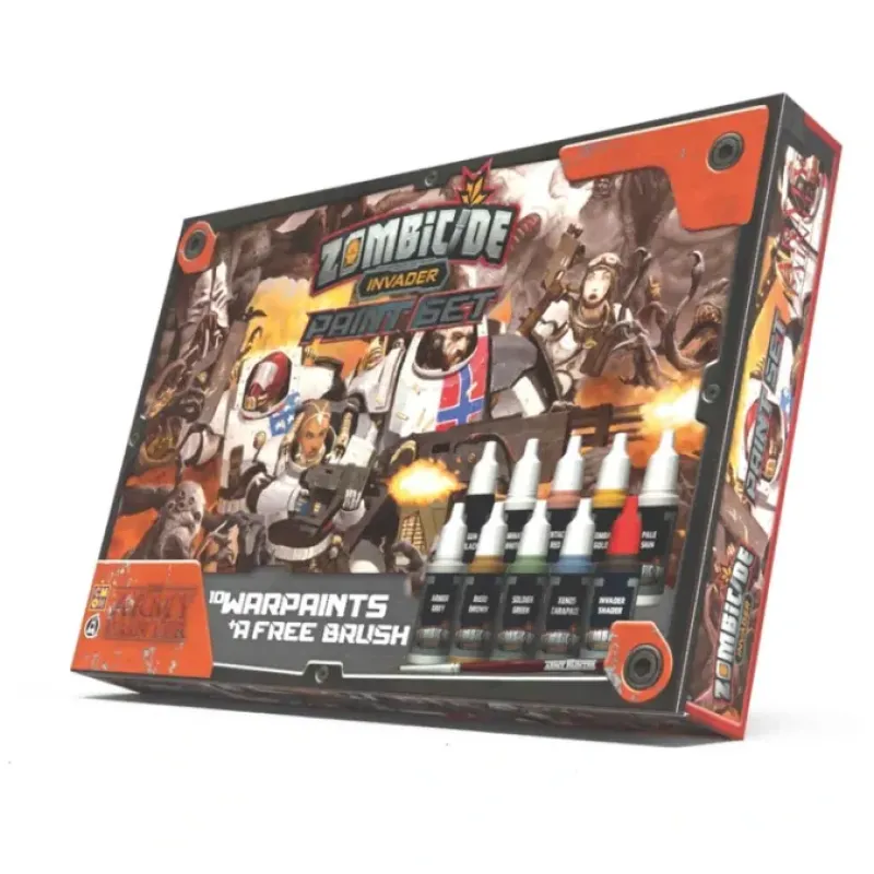 Tabletop Miniatures-The Army Painter Warpaints - Zombicide - Invader Paint Set - Your Source for Gaming Essentials