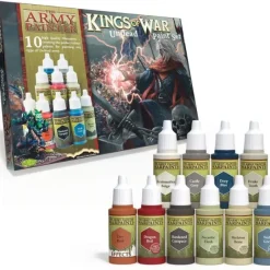 Tabletop Miniatures-The Army Painter Warpaints: Kings of War Undead Paint Set - 10 Warpaints - Your Source for Gaming Essentials
