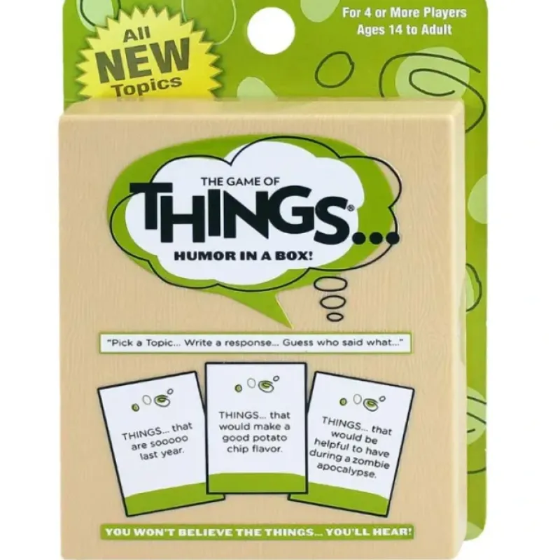 Cards-The Game of Things Card Game Travel Pack Expansion - Your Source for Gaming Essentials