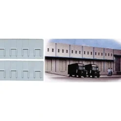 The N Scale Architect 30046 Low Relief Concrete Warehouse - Kit (Resin) - Your Source for Gaming Essentials*