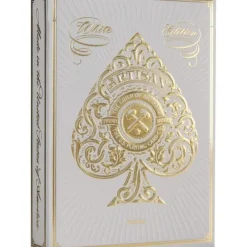 Cards-Theory11 Artisans Playing Cards - 1 Sealed White Deck - Your Source for Gaming Essentials