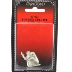 Tabletop Miniatures-Thugge Cultist #03-023 Classic Ral Partha Fantasy RPG Metal Figure - Your Source for Gaming Essentials