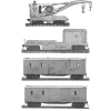 Tichy 2704 Work Train Set Kit (Set of 4) - Your Source for Gaming Essentials* New