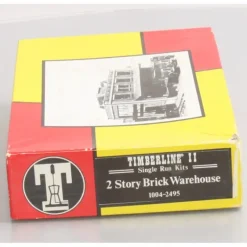 Timberline Models 1004-2495 HO Scale 2-Story Brick Warehouse Craftsman Kit - Your Source for Gaming Essentials* New