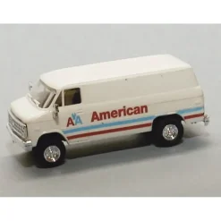 Trident Miniatures 90345 HO Chevrolet American Air Lines Cargo Van - Your Source for Gaming Essentials* Clearance