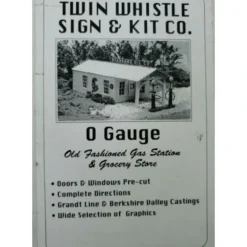 Twin Whistle Sign & Kit Co. O Old Fashioned Gas Station & Grocery Building Kit - Your Source for Gaming Essentials* Clearance