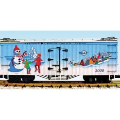 USA Trains 13026 G 2008 Christmas Reefer Car- Plastic Wheels - Your Source for Gaming Essentials* Best