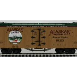 USA Trains 16309 G Alaska Brewing American Series - Woodsided Refrigerator Car - Your Source for Gaming Essentials*