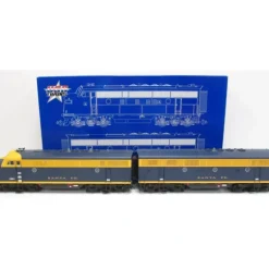 USA Trains 22264 G Atchison, Topeka & Santa Fe F-3 AB Diesel Locomotive Set - Your Source for Gaming Essentials* Clearance