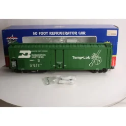 USA Trains 16706 G Burlington Northern 50' Mechanical Refrigerator Car #3 Green - Your Source for Gaming Essentials* Online