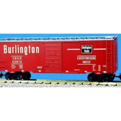 USA Trains 192131 G Chicago Burlington & Quincy 40' PS-1 Steel Box Car #1 - Your Source for Gaming Essentials* Hot