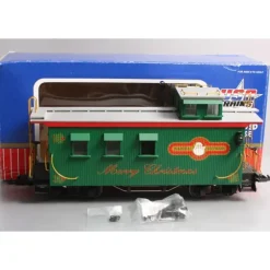 USA Trains 12025 G Christmas American Series Woodsided Caboose - Your Source for Gaming Essentials* New