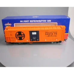USA Trains 16701 G Santa Fe "Ship and Travel" 50' Mechanical Refrigerator Car #1 - Your Source for Gaming Essentials* New