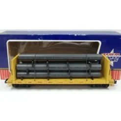 USA Trains 17602 G Union Pacific Yellow Flatcar with Pipe Load #102255 - Your Source for Gaming Essentials* Discount
