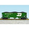 USA Trains R14018 G BN 70 Ton 3 Bay Coal Hopper Car #526413 - Metal Wheels - Your Source for Gaming Essentials* Best