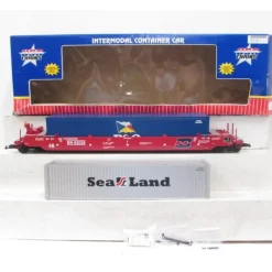 USA Trains R17108 G Burlington Northern Intermodal Flat Car #62028 - Your Source for Gaming Essentials* New