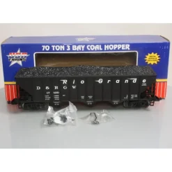 USA Trains R14004 G Denver & Rio Grande Western 70-Ton 3-Bay Coal Hopper #17996 - Your Source for Gaming Essentials* Hot