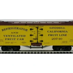 USA Trains R16298 G Goodell California Fruit Line Wood Refrigerator Car #20740 - Your Source for Gaming Essentials* Clearance
