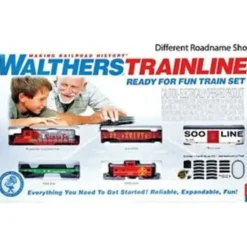Walthers 931-872 Canadian Pacific Ready-for-Fun HO Gauge Diesel Train Set - Your Source for Gaming Essentials Cheap