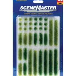 Walthers 949-1103 HO 1/4" 0.6cm Tall Summer Grass Tufts and Strips (Set of 18) - Your Source for Gaming Essentials Sale
