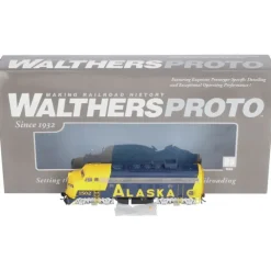 Walthers 920-47711 HO Alaska EMD F7A w/48" Dynamic Fan-Standard DC #1502 LN/Box - Your Source for Gaming Essentials Hot