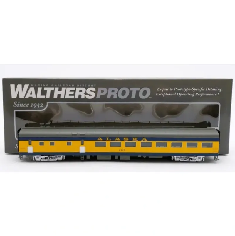 Walthers 920-12700 HO Alaska Railroad 85' ACF Lighted Cafe-Lounge Car #4002 - Your Source for Gaming Essentials Online