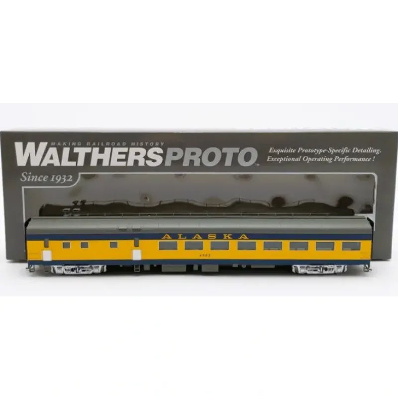 Walthers 920-11700 HO Alaska Railroad 85' ACF Cafe-Lounge Car #4002 - Your Source for Gaming Essentials Discount