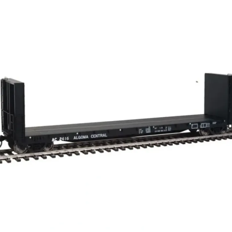 Walthers 920-104309 HO Algoma Central 50' CC&F Bulkhead Flatcar #2416 - Your Source for Gaming Essentials Shop