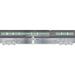 Walthers 920-14332 HO Amtrak 85' Budd Hi-Level Diner - Lighted (Phase II) - Your Source for Gaming Essentials Hot