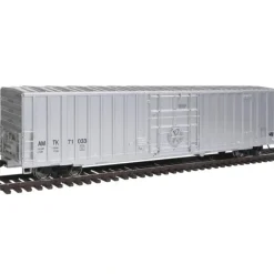 Walthers 920-102204 HO Amtrak 60' Gunderson Express Boxcar - Ready To Run #71033 - Your Source for Gaming Essentials Clearance