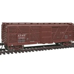 Walthers 910-4509 HO Atchison Topeka & Santa Fe 40' Stock Car Dreadnaught #27165 - Your Source for Gaming Essentials*