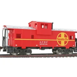 Walthers 931-1503 HO ATSF Wide Vision Caboose #999734 - Ready To Run - Your Source for Gaming Essentials Outlet