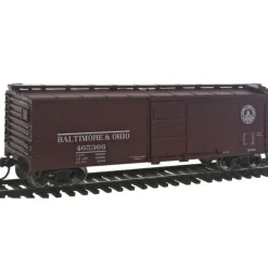 Walthers 910-2401 HO Baltimore & Ohio 40' Steel Boxcar w/Dreadnaught End #465366 - Your Source for Gaming Essentials* Hot