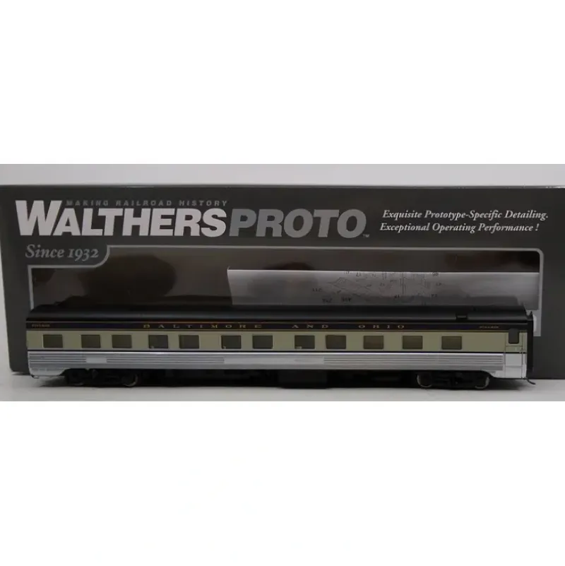 Walthers 920-9408 HO Baltimore & Ohio 85' PS 10-6 Sleeper with Fluted Sides - Your Source for Gaming Essentials Best Sale