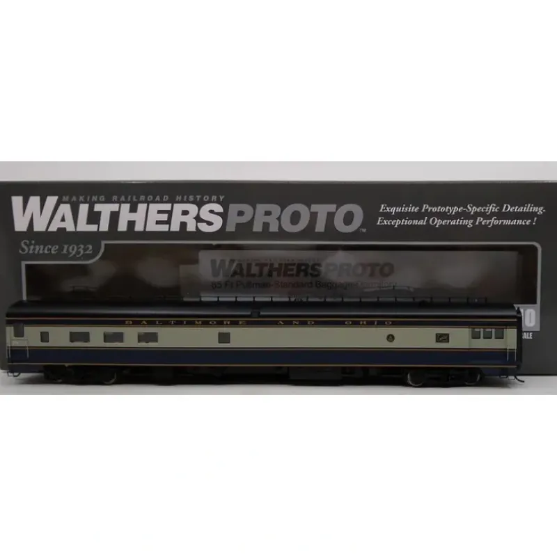 Walthers 920-9400 HO B&O Capitol Limited 85' P-S Baggage-Dorm-Coffee Shop-Lounge - Your Source for Gaming Essentials Store
