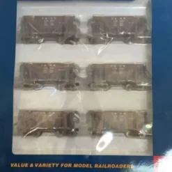 Walthers 910-58101 HO C&NW 24' Michigan Ore Car (Pack of 6) - Your Source for Gaming Essentials* Online