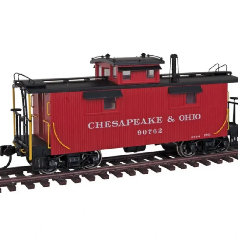 Walthers 920-103155 HO Chesapeake & Ohio 25' Wood Caboose - Ready to Run #90762 - Your Source for Gaming Essentials Outlet