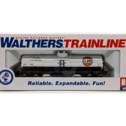 Walthers 931-1616 HO Clark Oil GATX 40' Tank Car Ready to Run # 9487 - Your Source for Gaming Essentials Hot