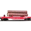 Walthers 931-1771 HO CP Log Dump Car with 3 Logs #304866 - Ready to Run - Your Source for Gaming Essentials Fashion