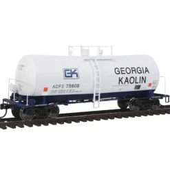 Walthers 920-100124 HO Georgia Kaolin UTLX 40' Funnel Flow Tank Car #75609 - Your Source for Gaming Essentials* Discount
