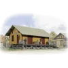 Walthers 933-3533 HO Golden Valley Freight House Kit - Your Source for Gaming Essentials* Discount