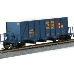 Walthers 920-106007 HO Golden West GSVR 40' Ortner 100-Ton Aggregate Hopper RTR - Your Source for Gaming Essentials Outlet