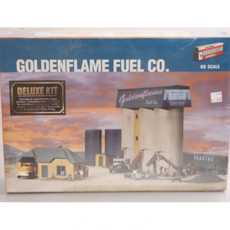 Walthers 933-3706 HO Goldenflame Fuel Company Structure Building Kit - Your Source for Gaming Essentials Fashion