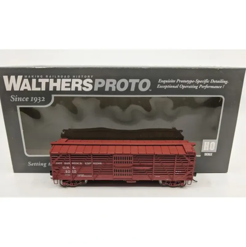 Walthers 920-108803 HO Gotham Stock Express GSX 40' Mather Stock Car RTR #4010 - Your Source for Gaming Essentials Best