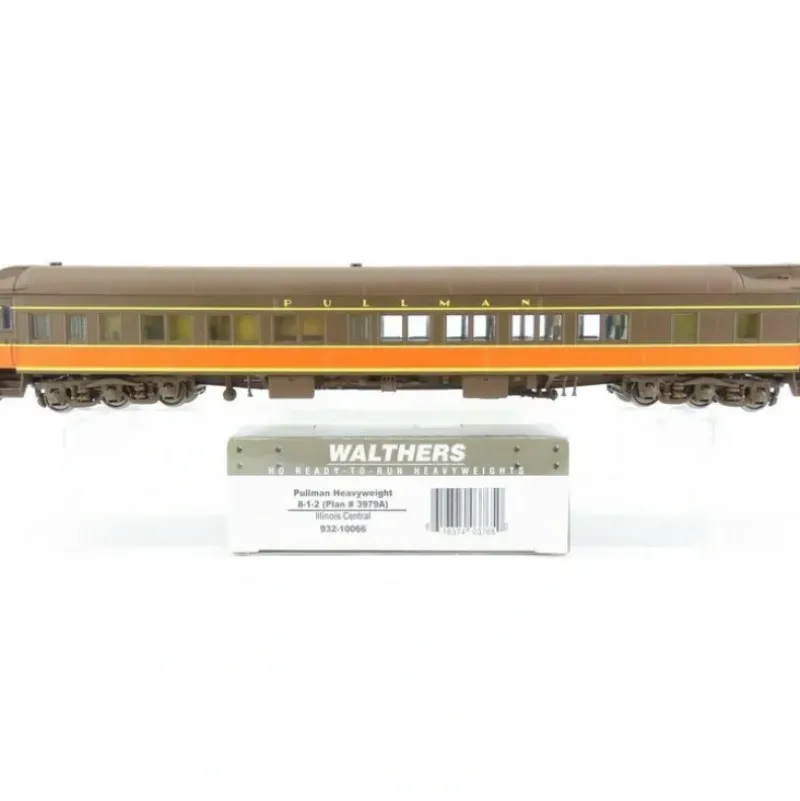 Walthers 932-10066 HO Illinois Central Pullman Heavyweight 8-1-2 Passenger Car NIB - Your Source for Gaming Essentials Best