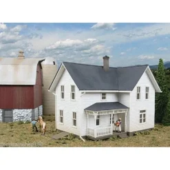 Walthers 933-3333 HO Lancaster Farmhouse Kit - Your Source for Gaming Essentials Hot