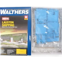 Walthers 933-3191 HO Lauston Shipping Thin Profile Background Building Kit - Your Source for Gaming Essentials Store