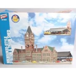 Walthers 933-2943 HO Milwaukee-Style Station & Train Shed Structure Kit - Your Source for Gaming Essentials Sale
