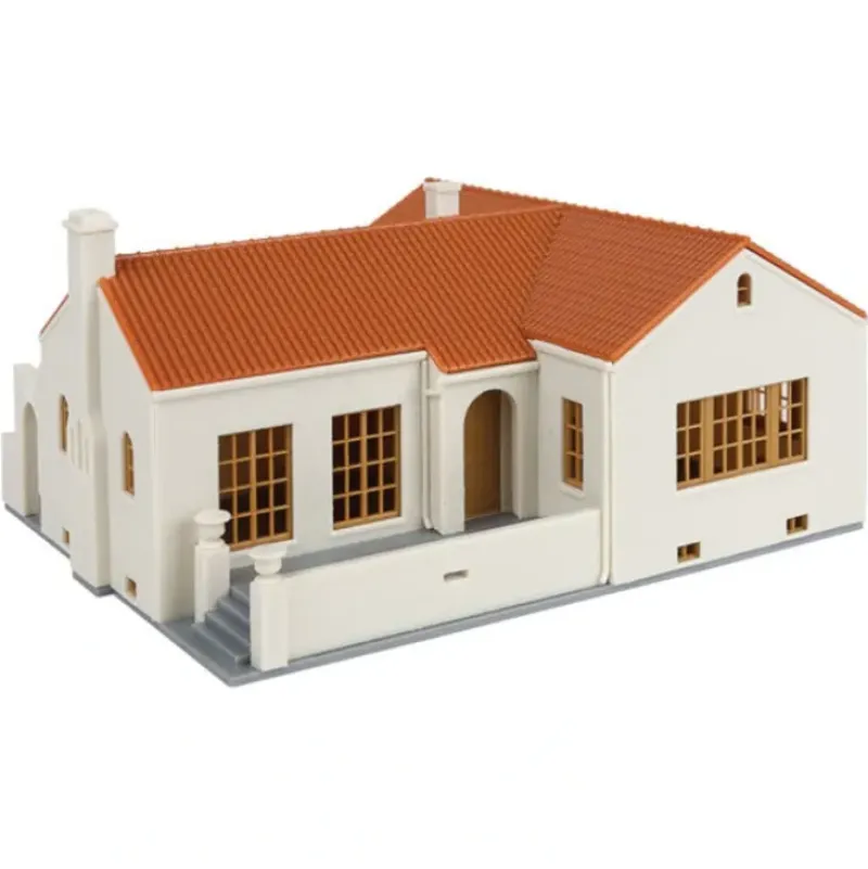 Walthers 933-3785 HO Mission-Style Bungalow House Kit - Your Source for Gaming Essentials Flash Sale